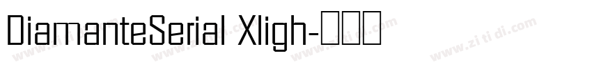 DiamanteSerial Xligh字体转换